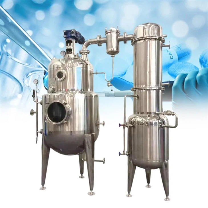 Single Vacuum Concentration Evaporation