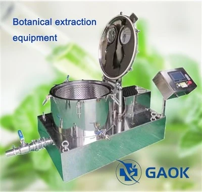 Máy ly tâm chiết xuất cây gai dầu