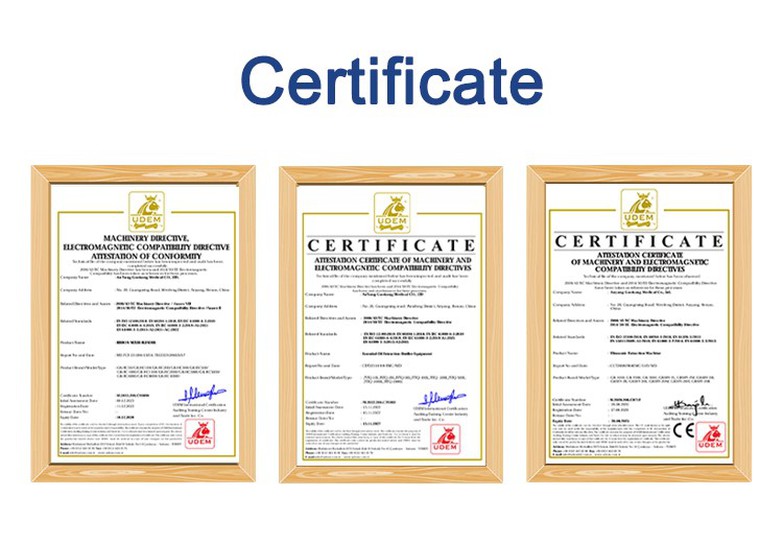 Qualification Certificate Qualification Certificate